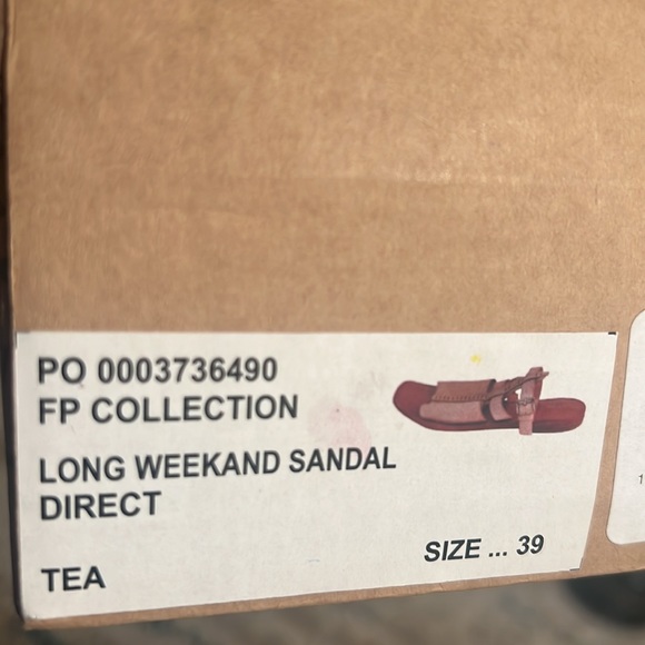 Free People Sandal Size 8.5 Long Weekend - Picture 9 of 12